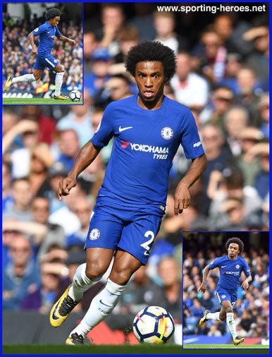 Willian - Chelsea FC - Premiership Appearances