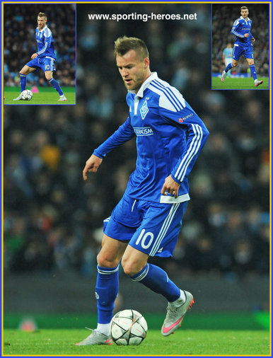 Andriy YARMOLENKO - Dynamo Kiev - 2015/16 Champions League.