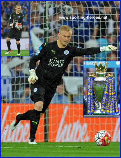 Kasper Schmeichel - Leicester City FC - Banks, Shilton, Schmeichel: Legends all, but Kasper did it.