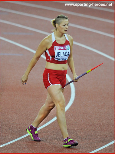 Tatjana JELACA - Serbia - Javelin silver medal at 2014 European Championships.