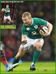 Keith EARLS - Ireland (Rugby) - International Rugby Caps. 2015-