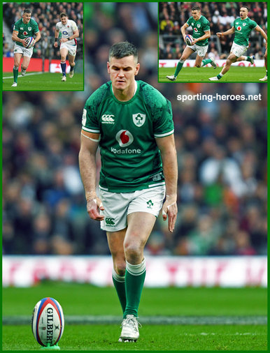 Jonathan Sexton - Ireland (Rugby) - International Rugby Union Caps. 2015 -