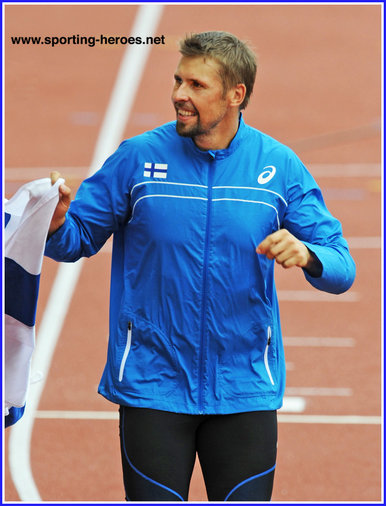 Antti Ruuskanen - Finland - 2014 European javelin champion. 6th at Rio Olympics.