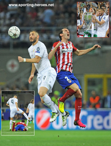 Karim Benzema - Real Madrid - Winner of 2016 UEFA Champions League Final.