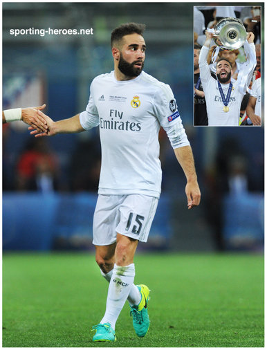 Daniel CARVAJAL - Real Madrid - Winner of 2016 UEFA Champions League Final.