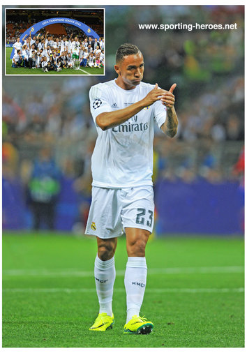 DANILO (Luiz da Silva) - Real Madrid - Winner of 2016 UEFA Champions League Final.