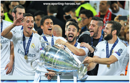 ISCO - Real Madrid - Winner of 2016 Champions League Final.