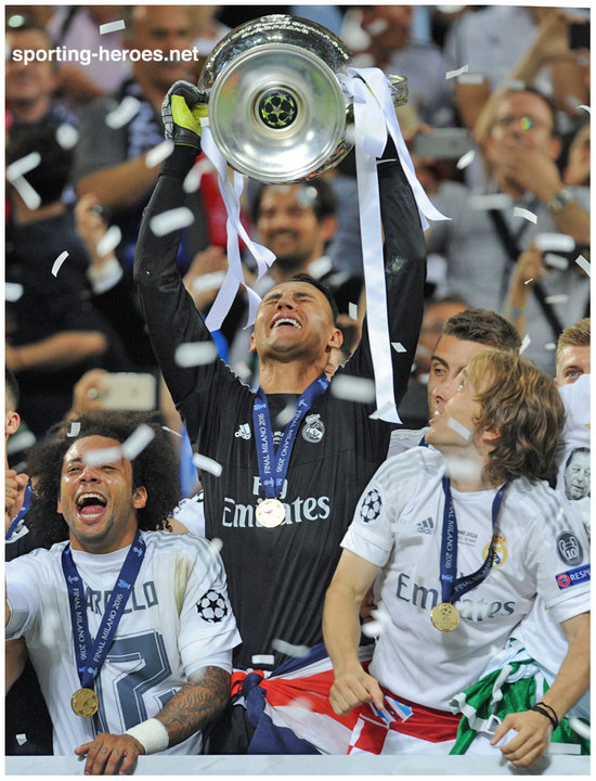 keylor navas champions league