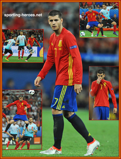 Alvaro MORATA - Spain - EURO 2016.
