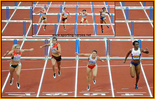 Cindy ROLEDER - Germany - 2016 European 100mh champion. 5th at Rio Olympics.