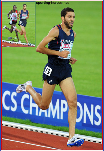 Mahiedine Mekhissi-Benabbad - France - 2016 European champion & Olympic bronze medalist.