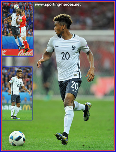 Kingsley COMAN - France - Euro 2016. Losing team in the Final.