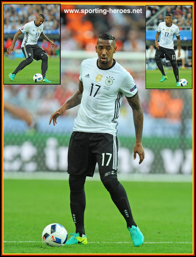 Jerome Boateng - Germany - Euro 2016.  Losing Semi finalist.