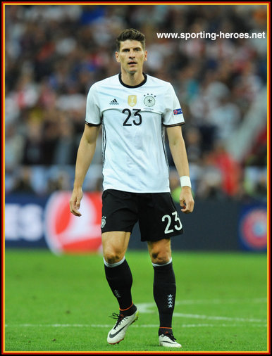 Mario Gomez - Germany - Euro 2016.