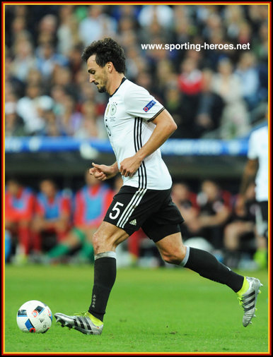 Mats HUMMELS - Germany - Euro 2016.