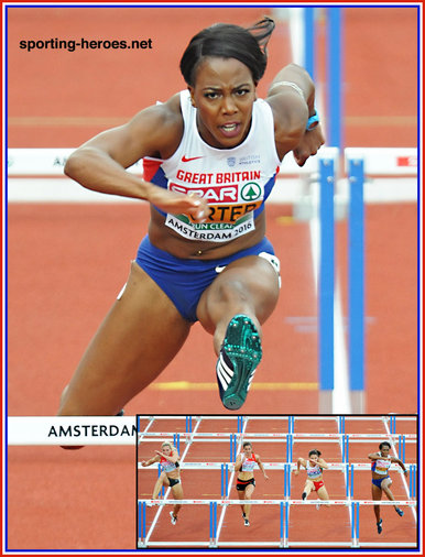 Tiffany PORTER - Great Britain & N.I. - Bronze medal at 2016 European Championships.