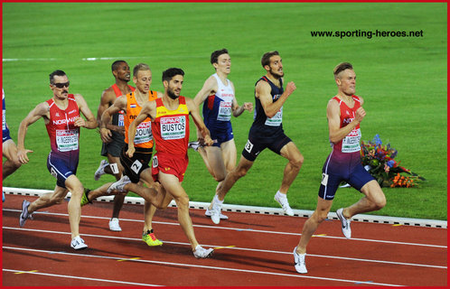 Filip INGEBRIGTSEN - Norway - Winner men's 1,500m at 2016 European Championships.