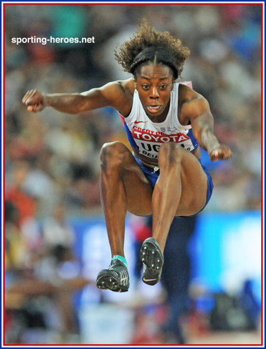 Lorraine  UGEN - Great Britain & N.I. - Fifth place in the 2015 World Championships long jump.