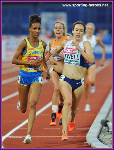 Steph TWELL - Great Britain & N.I. - 5000m bronze medal at 2016 European Championships.