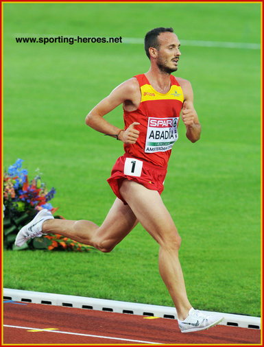 Antonio ABADIA - Spain - Bronze medal in 10,000m at 2016 European Championships.