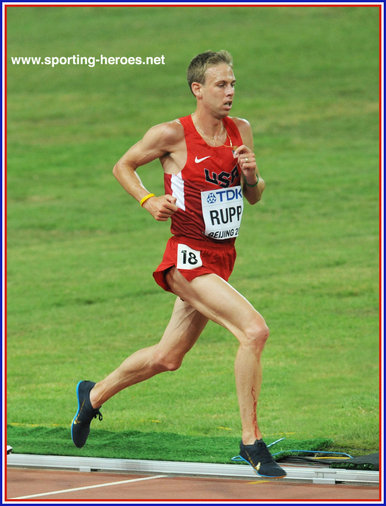 Galen Rupp - U.S.A. - Fifth in 10,000m at 2016 Olympics & World Champs.