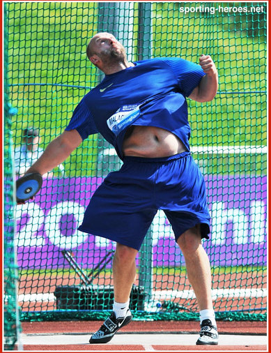 Piotr Malachowski - Poland - Silver medal at Rio Olympic Games for World discus champion.