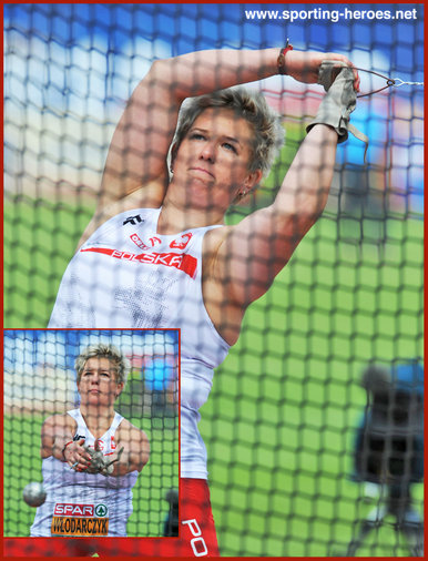 Anita Wlodarczyk - Poland - 2016 Olympic & European hammer throw champion.