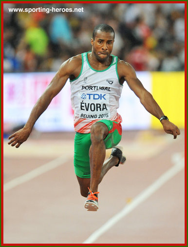 Nelson Evora - Portugal - Bronze medal at 2015 World Championships.