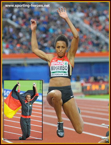Malaika  MIHAMBO - Germany - Bronze medal at 2016 European Championships. 6th in Rio.