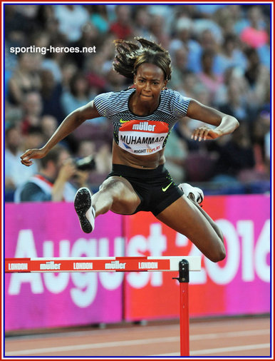 Dalilah MUHAMMAD - U.S.A. - 2016 Olympic Games women's 400m hurdles champion.