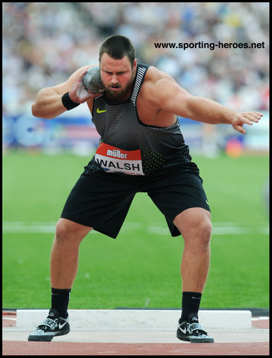 Tomas WALSH - New Zealand - Shot put bronze medal at 2016 Olympic Games.