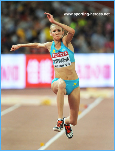 Olga RYPAKOVA - Kazakhstan - Triple jump bronze medals in Beijing and Rio 2016.