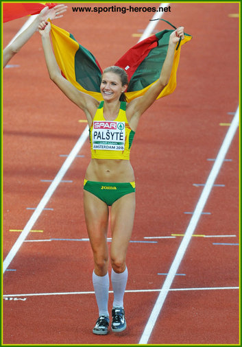 Airine PALSYTE - Lithuania - High jump silver medal at 2016 European Championship