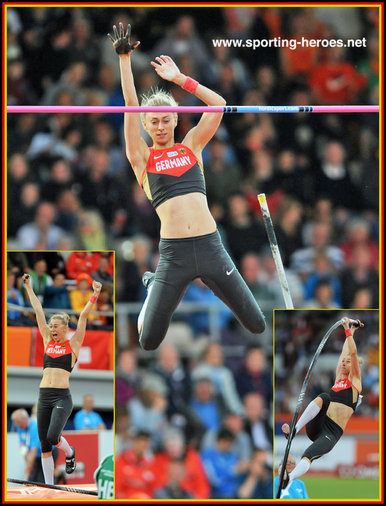 Lisa Ryzih - Germany - 2016 European pole vault silver medal.