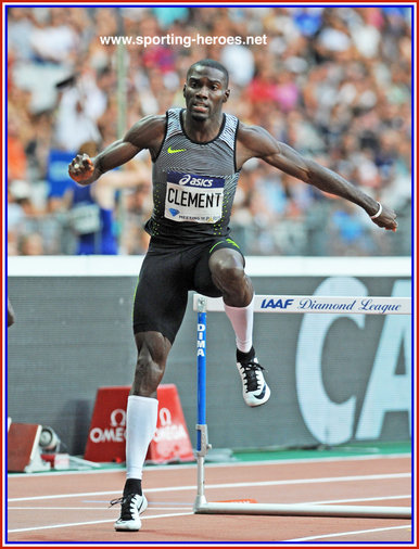 Kerron Clement - U.S.A. - 2016 Olympic Games 400m hurdles champion.