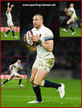 Mike BROWN - England - International rugby caps. 2014-2018