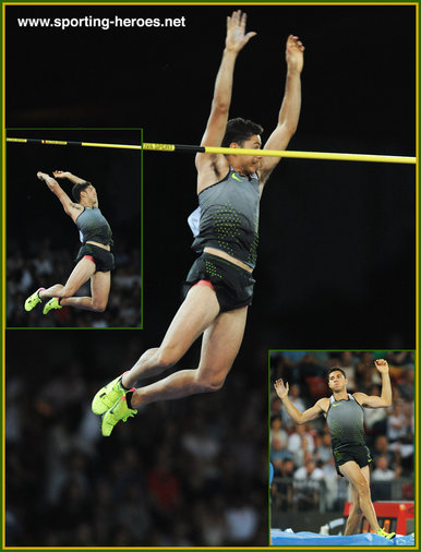 Thiago  BRAZ da SILVA - Brazil - 2016 Olympic Games men's pole vault champion.