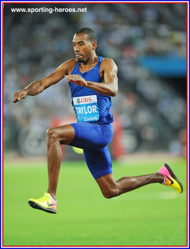 Christian TAYLOR - U.S.A. - 2016 Rio Olympic Games men's triple jump champion.