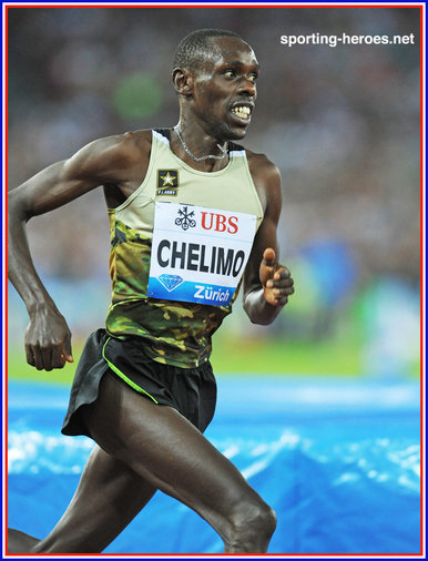 Paul CHELIMO - U.S.A. - 5000m silver medal at 2016 Rio Olympic Games.