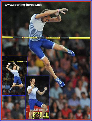 Renaud Lavillenie - France - 2016 Rio Olympic Games pole vault silver medal.