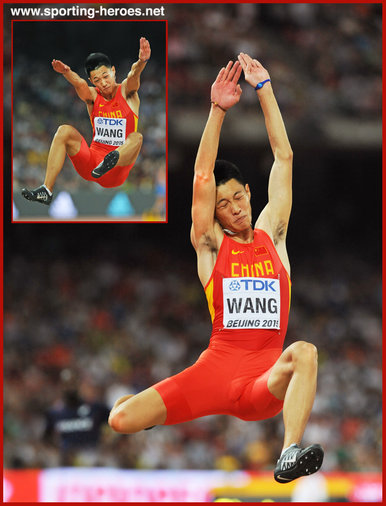 Wang JIANAN - China - Long jump bronze medal at 2015 World Championships.