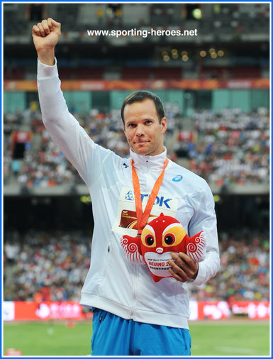 Tero Pitkamaki - Finland - 2015 World Championships javelin Bronze medal.