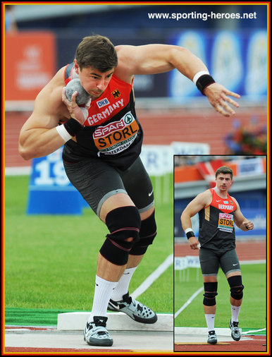 David STORL - Germany - 2016 European shot put champion.