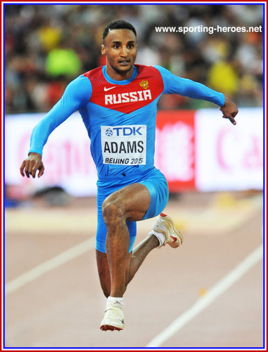 Lyukman  ADAMS - Russia - Fifth in 2015 World Championships triple jump final.
