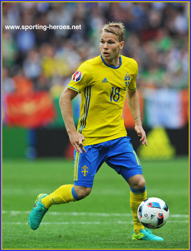 Oscar LEWICKI - Sweden - 2016 European Football Finals. Euro 2016.