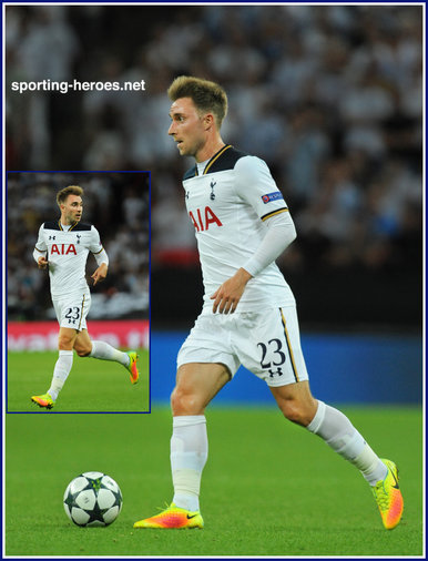 Christian Eriksen - Tottenham Hotspur - 2016/17 Champions League.