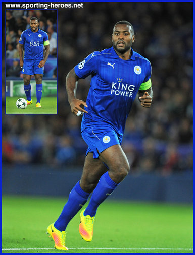 Wes Morgan - Leicester City FC - 2016/17 Champions League.