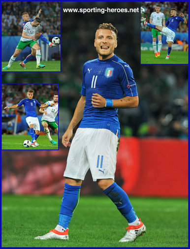 Ciro Immobile - Italian footballer - 2016 European Football Championships.