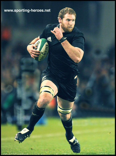 Kieran Read - New Zealand - International caps 2008 -2012