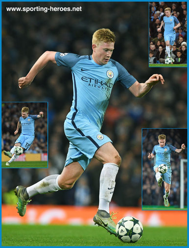 Kevin De BRUYNE - Manchester City - 2016/17 Champions League.